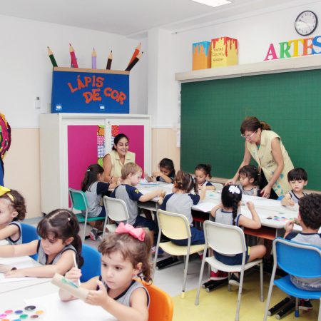 Educação Infantil – Ambiente de artes